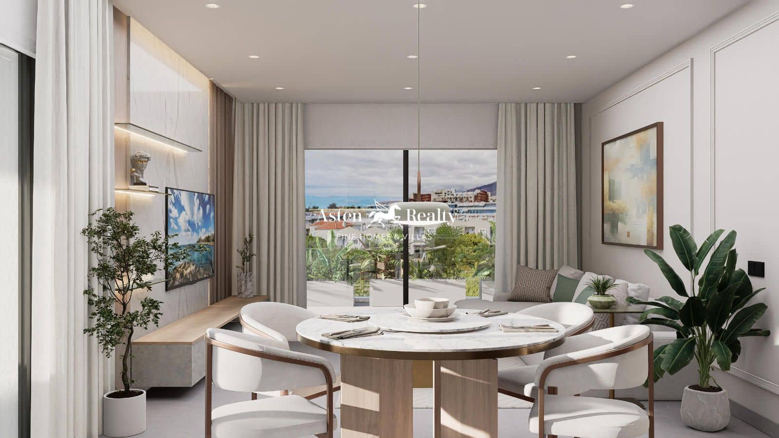 3 soveværelse Penthouse til salg i Torviscas med swimmingpool garage - € 1.295.000 (Ref: 8647160)