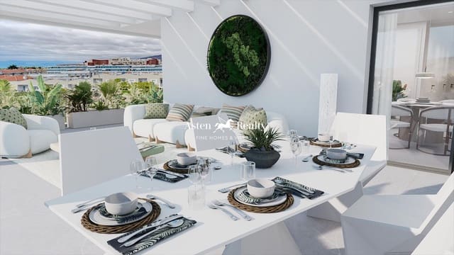 3 soverom Penthouse til salgs i Torviscas, Adeje med svømmebasseng garasje - € 1 295 000 (Ref: 8647160)