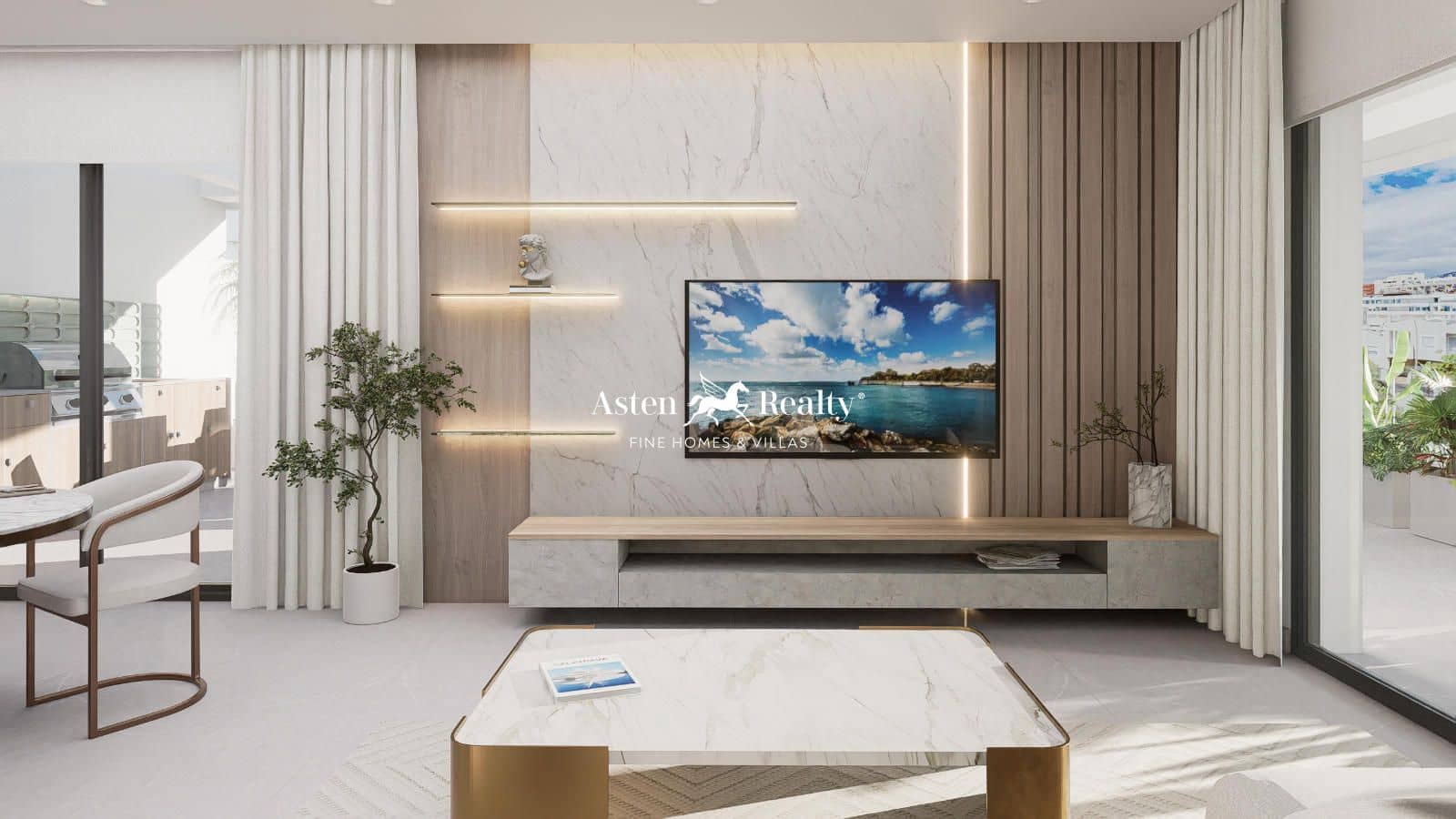 3 soveværelse Penthouse til salg i Torviscas med swimmingpool garage - € 1.295.000 (Ref: 8647160)