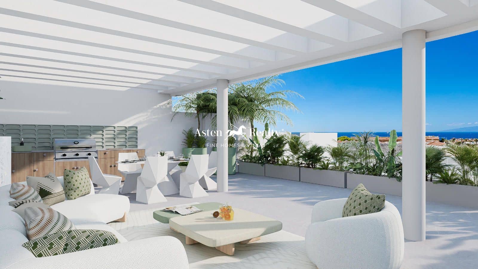 3 soveværelse Penthouse til salg i Torviscas med swimmingpool garage - € 1.295.000 (Ref: 8647160)