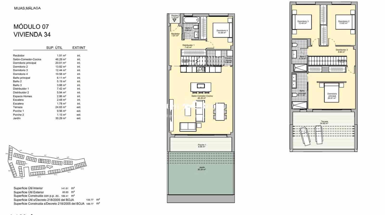 4 sypialnia Dom na sprzedaż w Las Lagunas de Mijas z basenem garażem - 766 000 € (Ref: 8705698)
