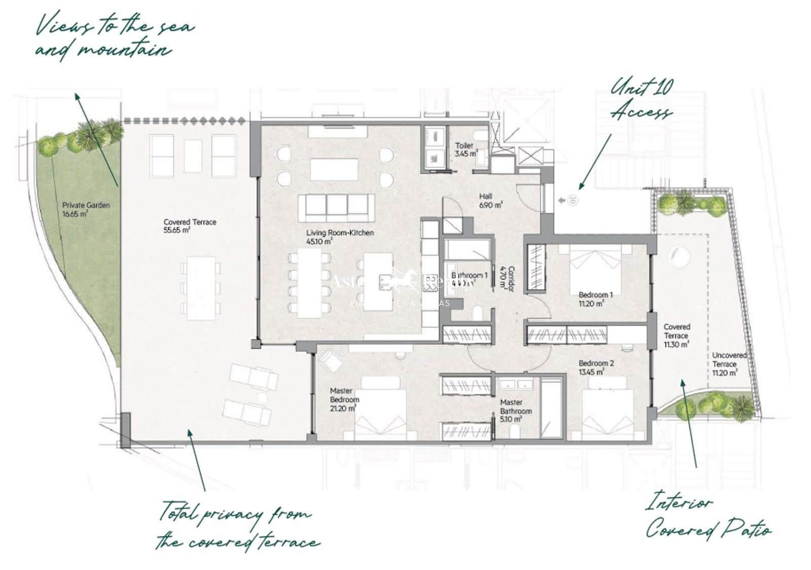 3 slaapkamer Flat te koop in Marbella met zwembad garage - € 1.150.000 (Ref: 8718354)