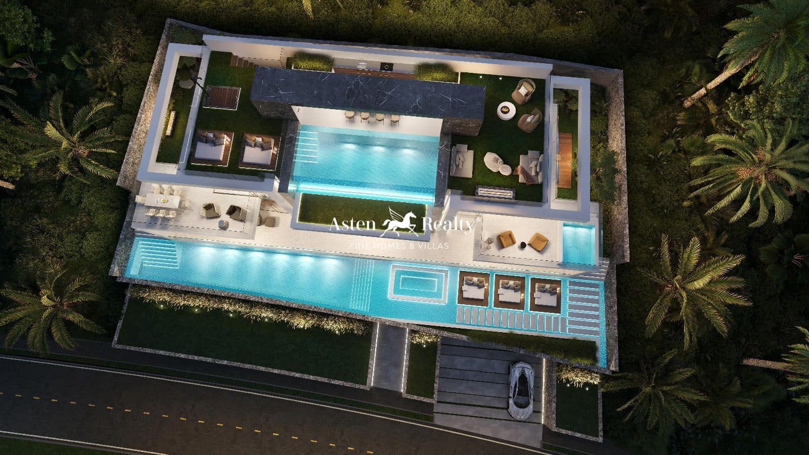 4 soveværelse Byhus til salg i Guia de Isora med swimmingpool garage - € 5.000.000 (Ref: 8836060)