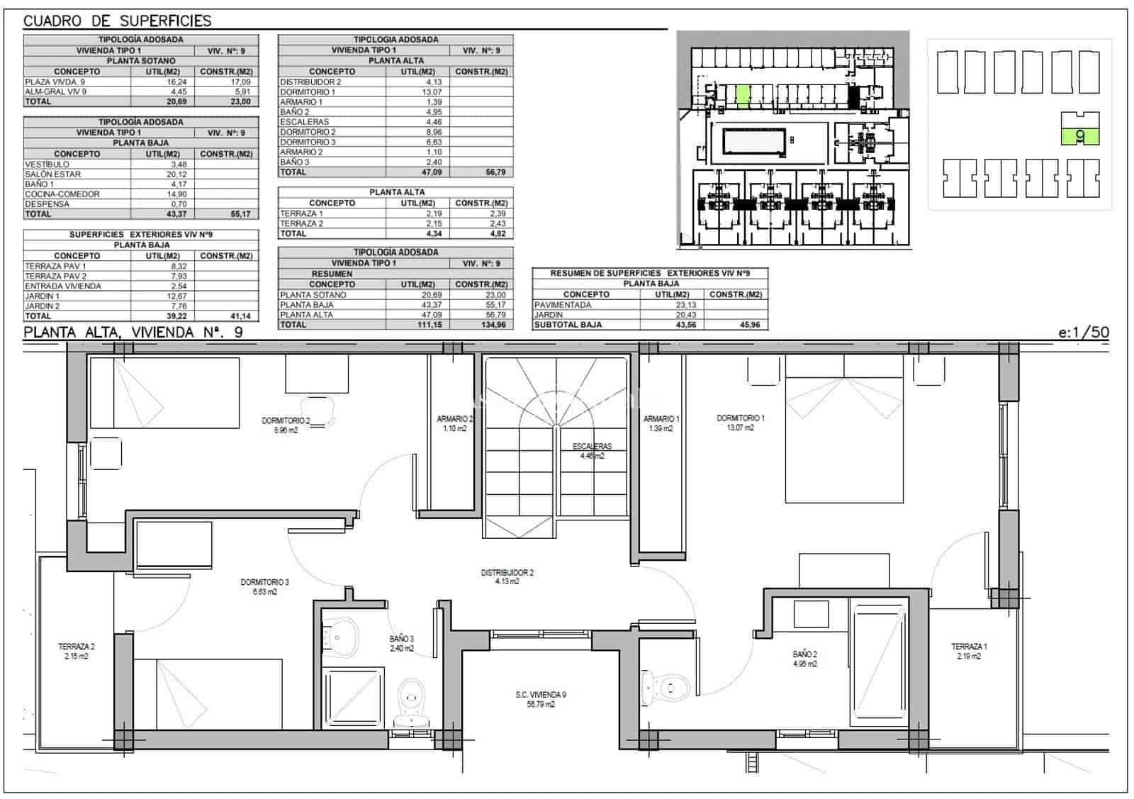 3 soveværelse Villa til salg i Las Galletas med swimmingpool garage - € 430.000 (Ref: 9135169)