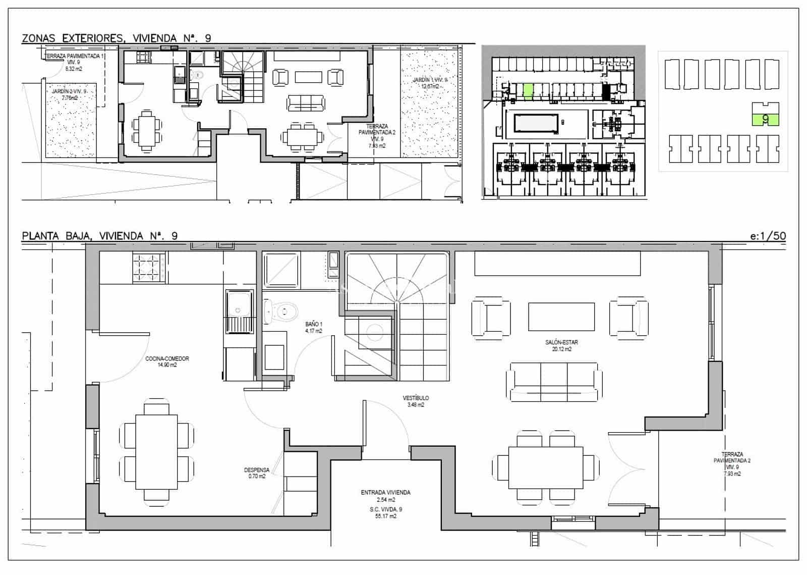 3 soveværelse Villa til salg i Las Galletas med swimmingpool garage - € 430.000 (Ref: 9135169)