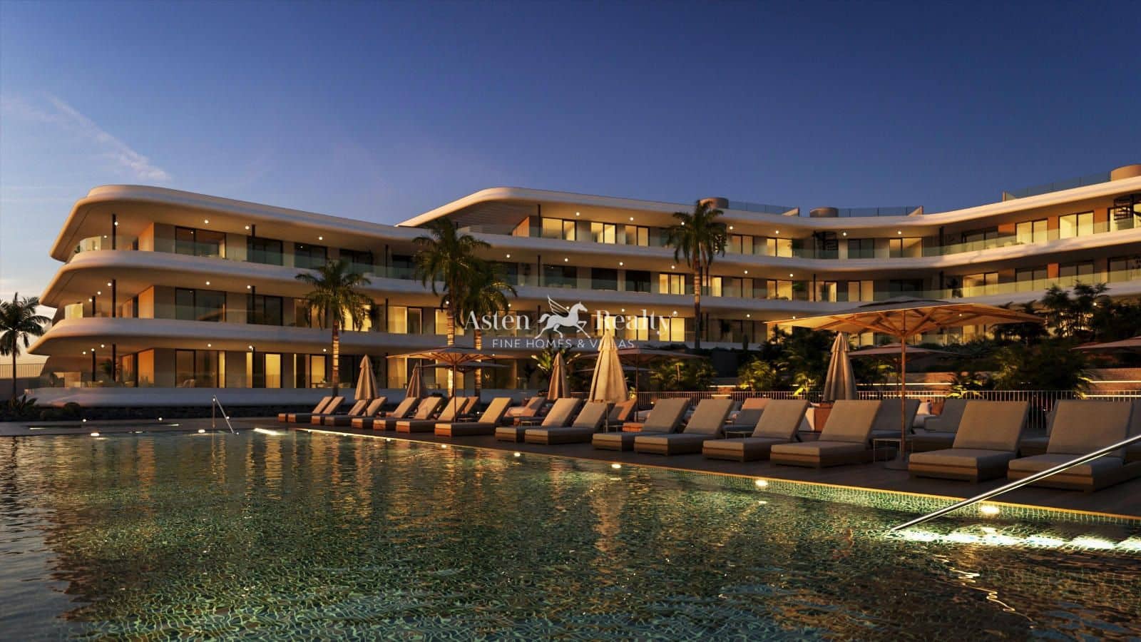 2 chambre Penthouse à vendre à Torviscas avec piscine garage - 890 000 € (Ref: 9168249)