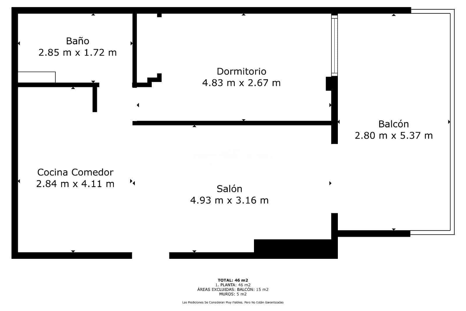 1 soveværelse Lejlighed til salg i Adeje - € 240.000 (Ref: 9200080)