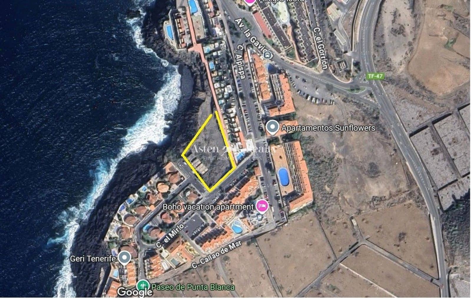 Tomt till salu i Puerto Santiago - 6 900 000 € (Ref: 9201089)