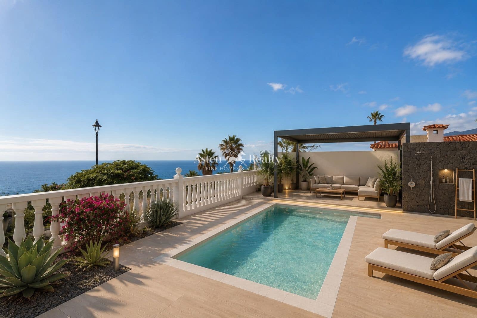 3 chambre Maison de Ville à vendre à Puerto Santiago avec piscine garage - 945 000 € (Ref: 9201973)