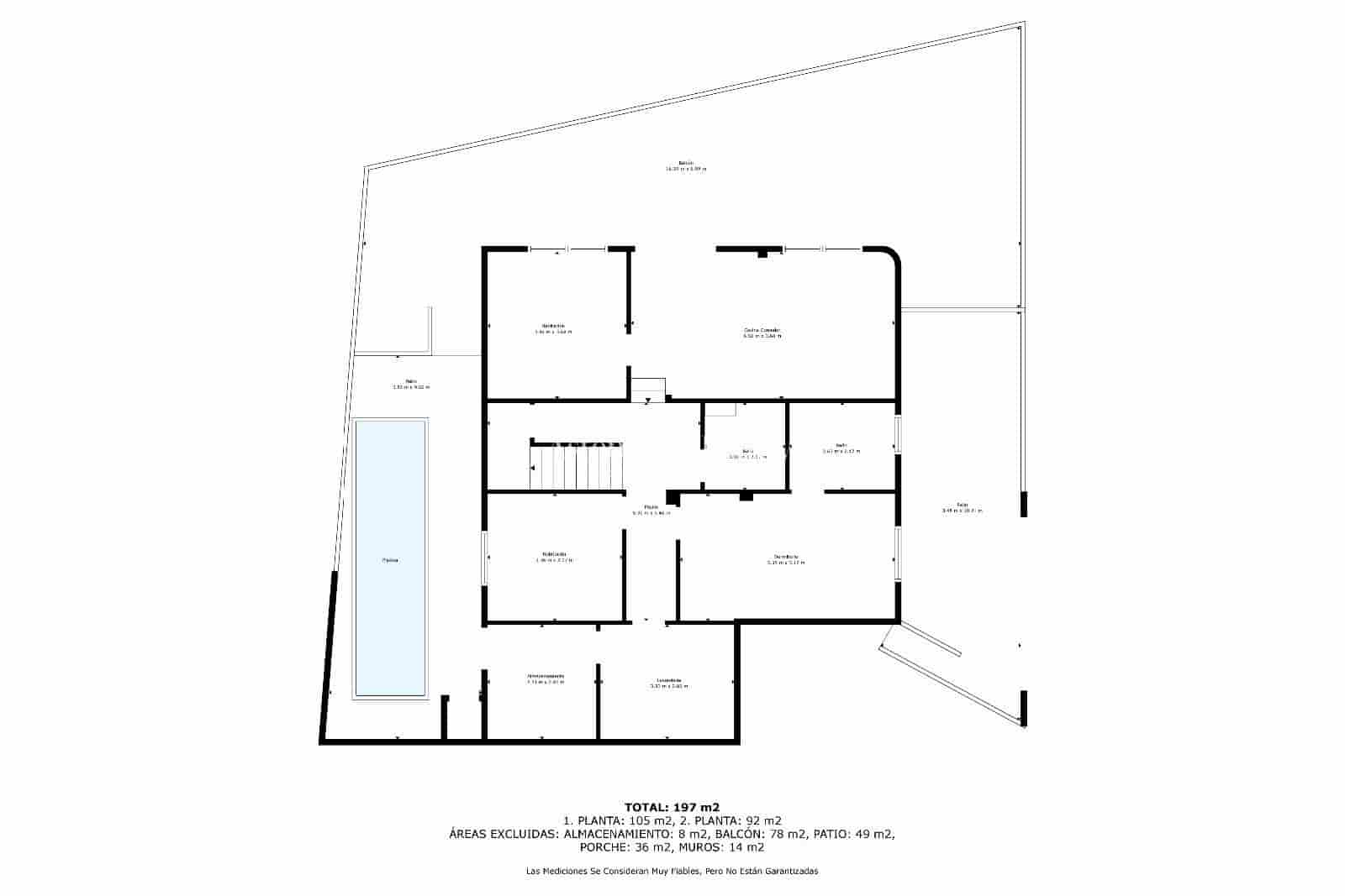 5 soveværelse Byhus til salg i Costa Adeje med swimmingpool garage - € 1.789.000 (Ref: 9205547)