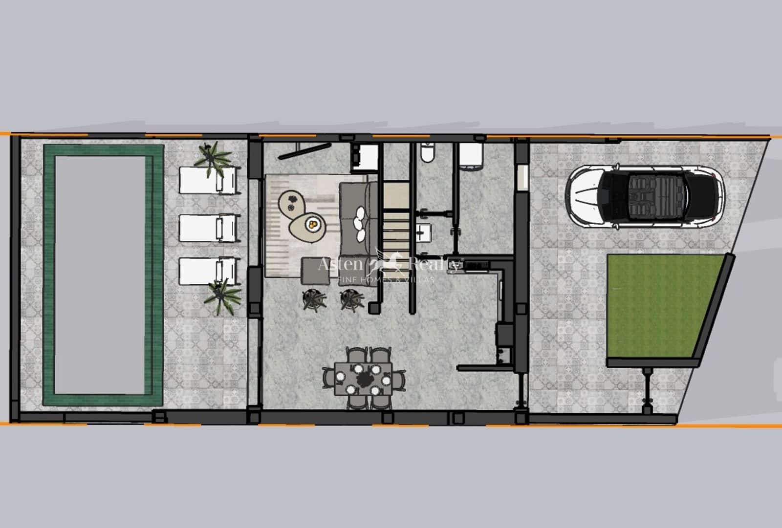 2 slaapkamer Huis te koop in Villaverde met zwembad garage - € 454.000 (Ref: 9219182)