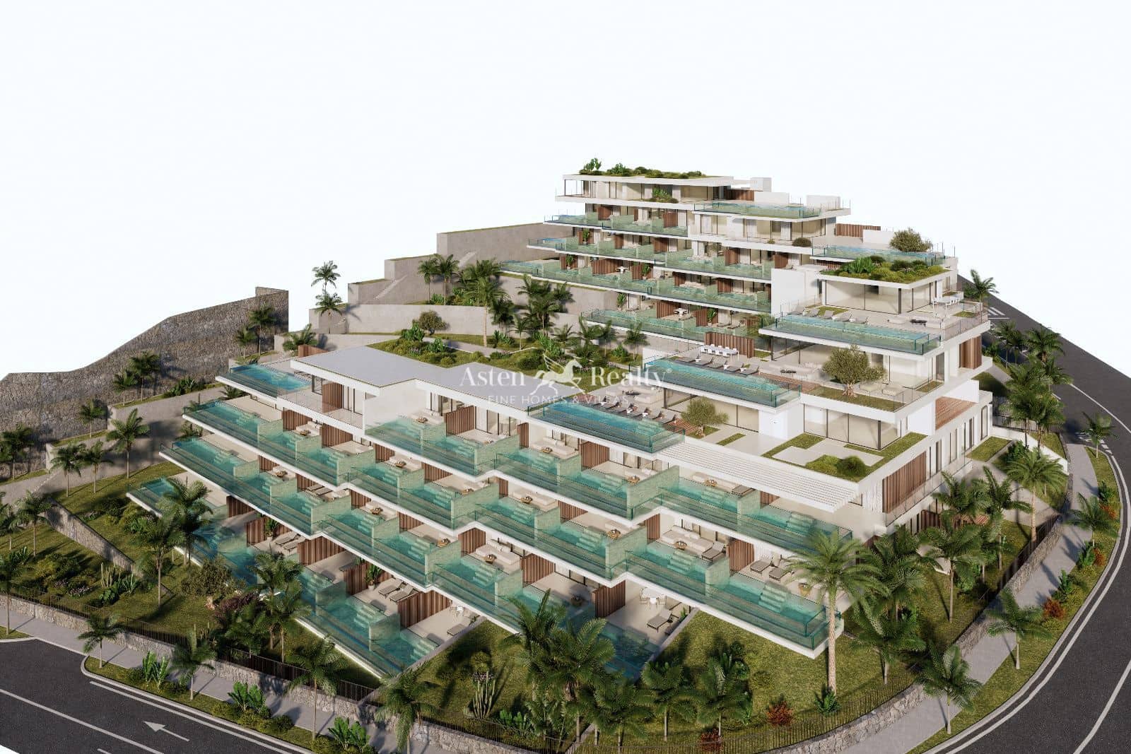 4 soveværelse Lejlighed til salg i Los Cristianos med swimmingpool garage - € 1.768.500 (Ref: 9428999)