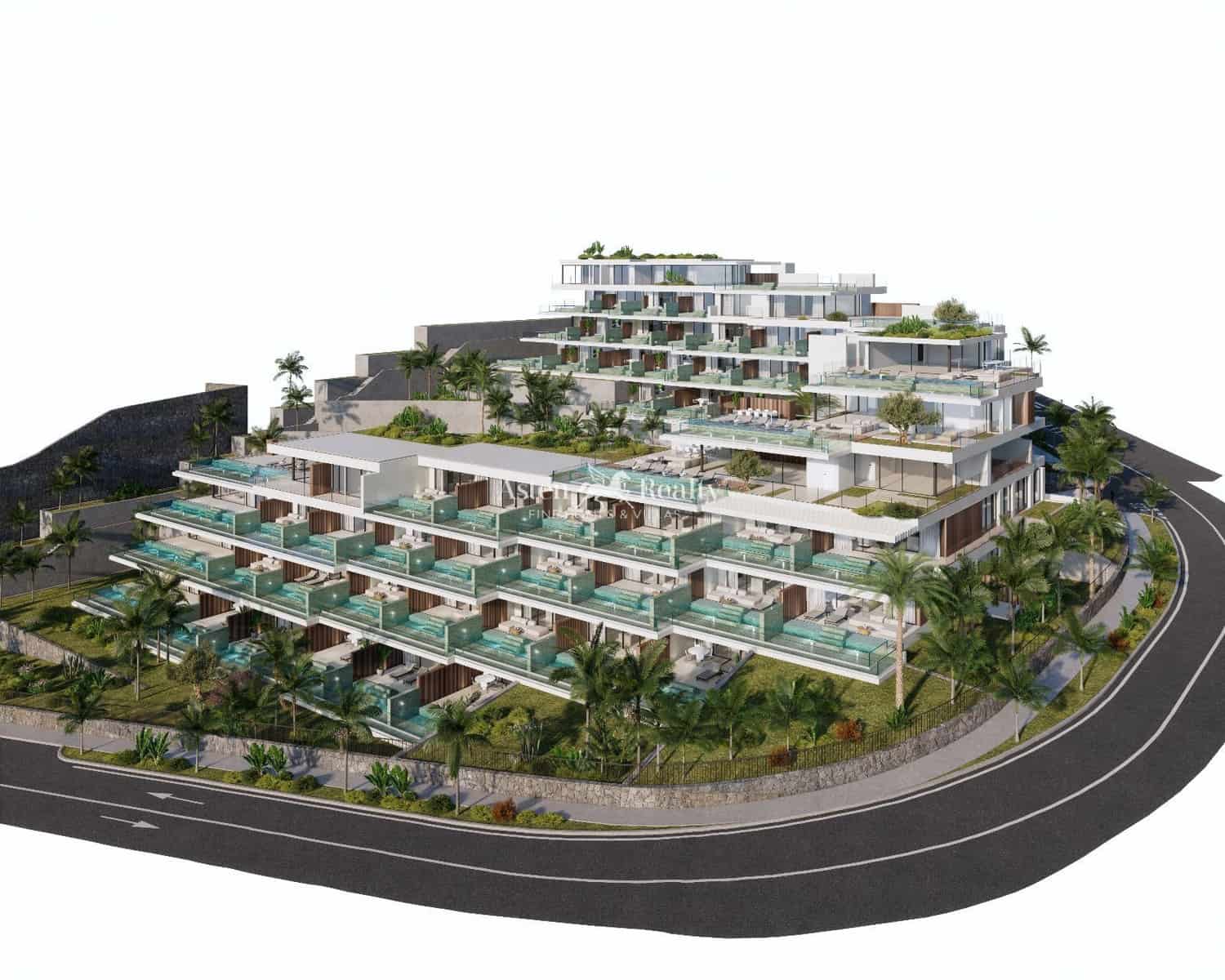 Piso de 2 habitaciones en Los Cristianos en venta con piscina garaje - 994.750 € (Ref: 9429001)