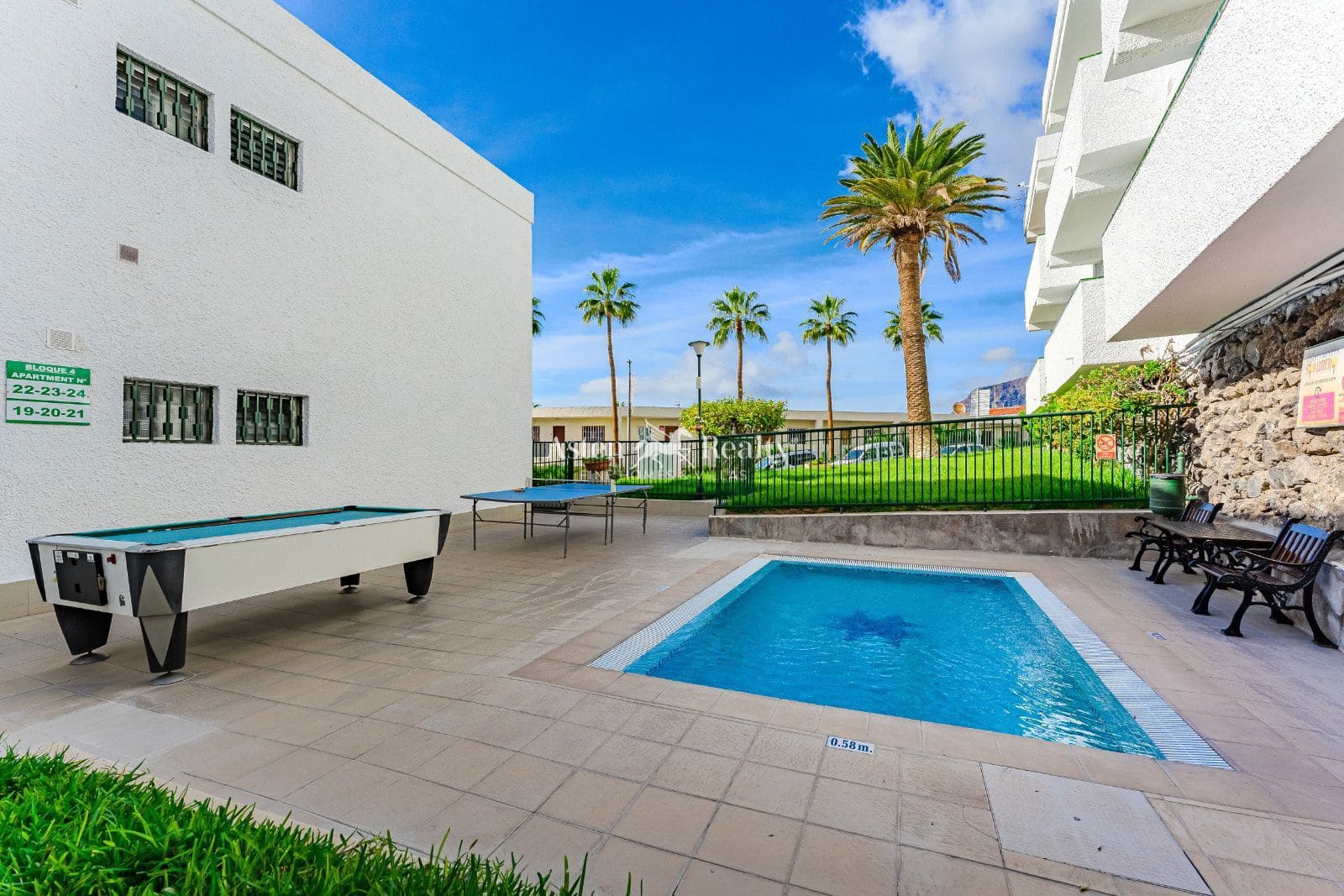 1 slaapkamer Flat te koop in Los Gigantes met zwembad - € 180.000 (Ref: 9465967)