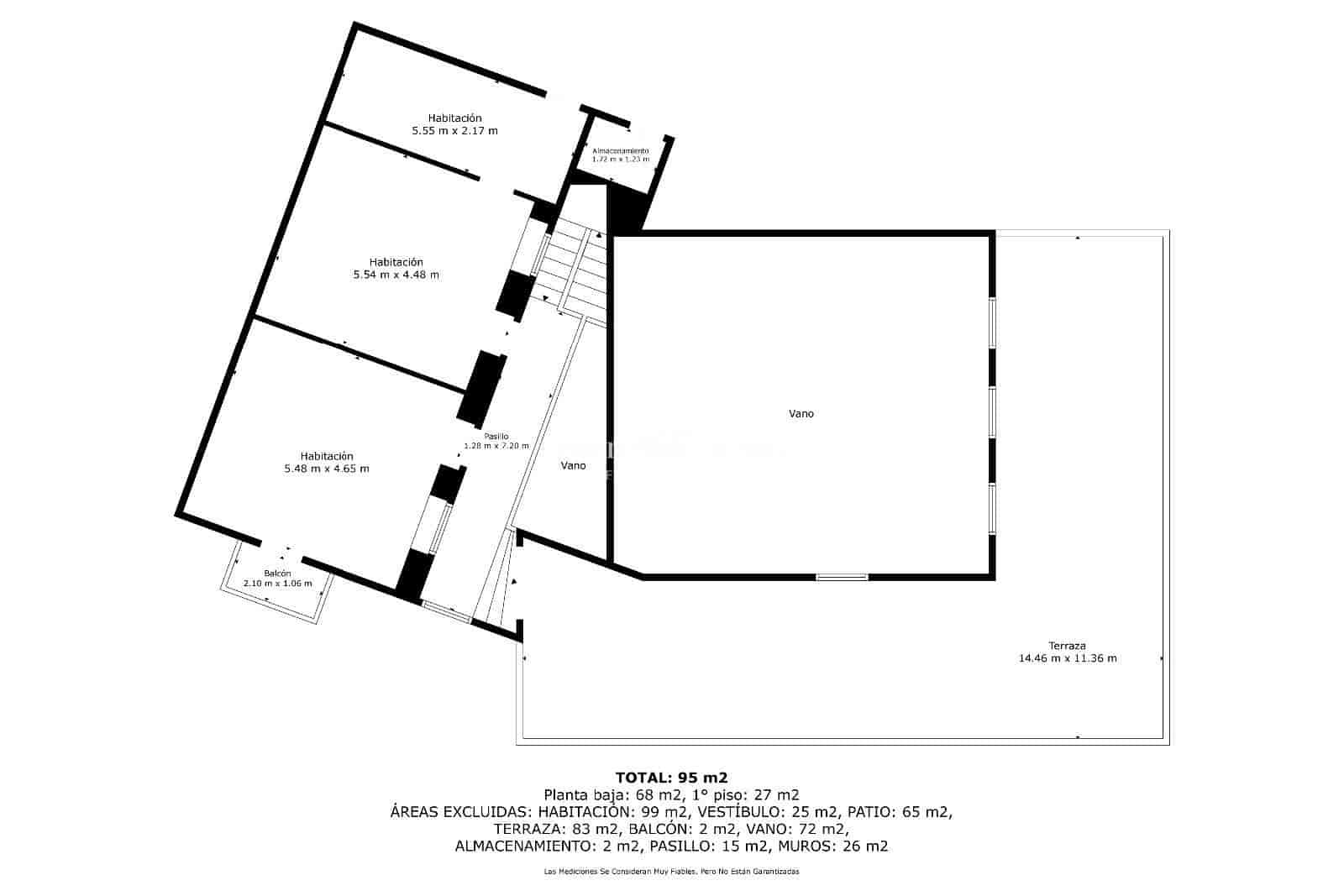 6 bedroom Villa for sale in Guia de Isora with garage - € 299,000 (Ref: 9500973)