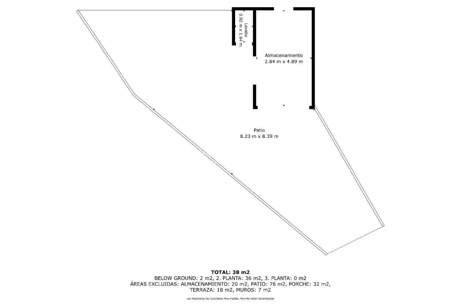 1 soveværelse Villa til salg i Vera de Erques med garage - € 325.000 (Ref: 9539778)