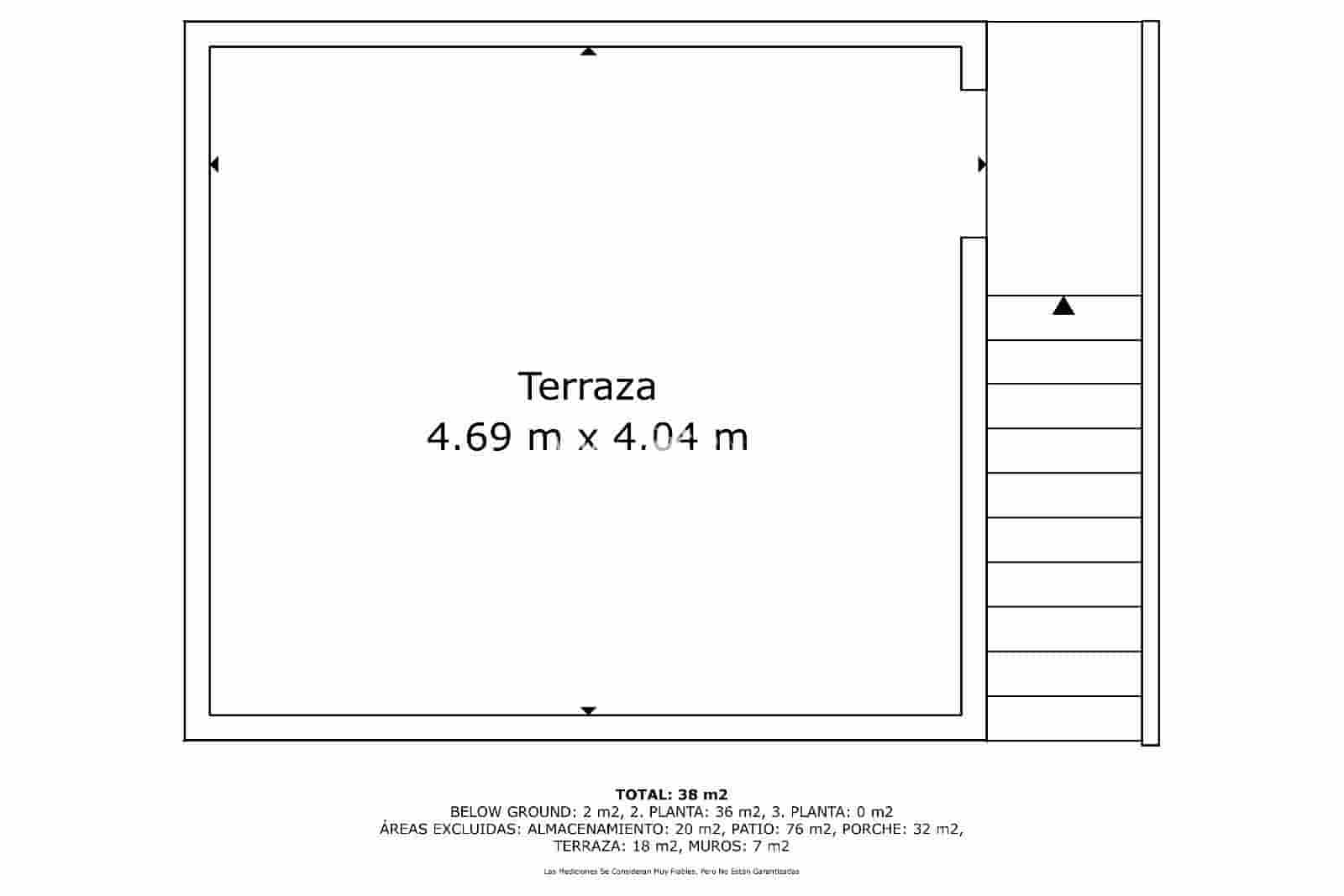 1 soveværelse Villa til salg i Vera de Erques med garage - € 325.000 (Ref: 9539778)