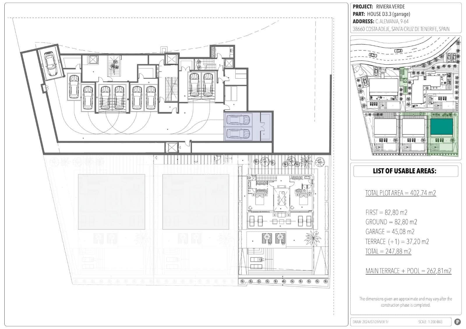 3 chambre Maison de Ville à vendre à Costa Adeje avec piscine garage - 2 850 000 € (Ref: 9550284)