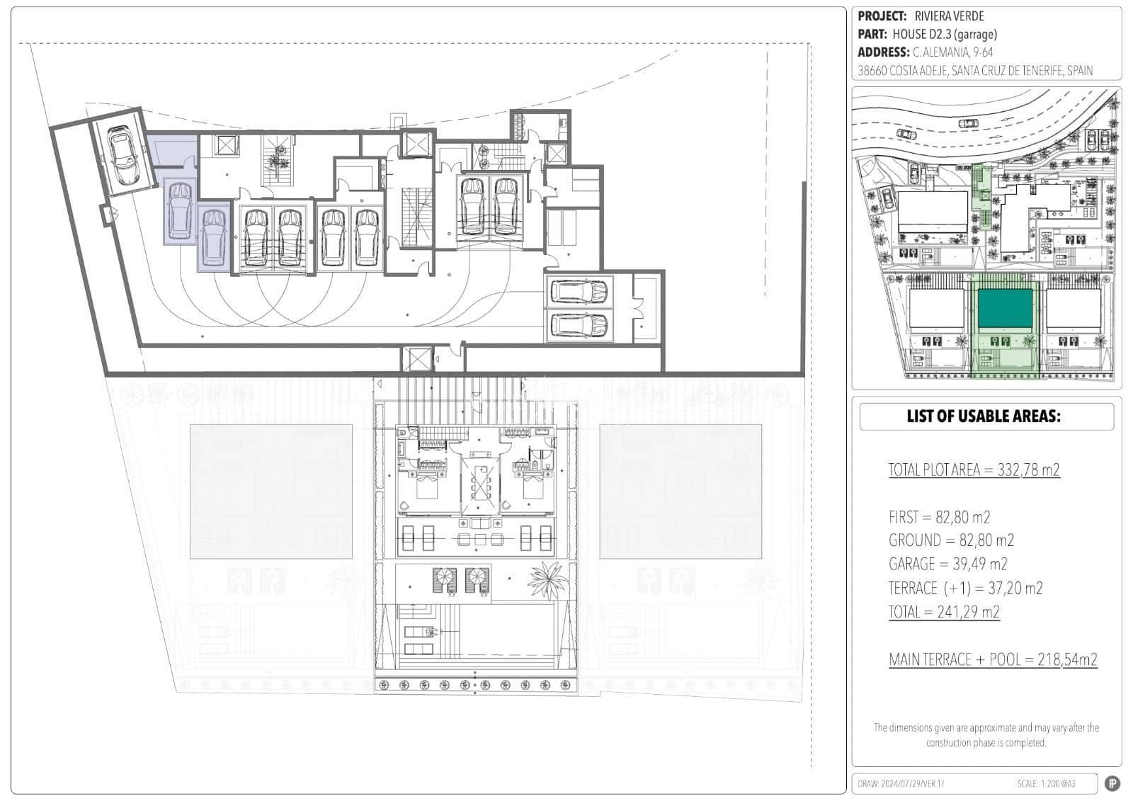 3 chambre Maison de Ville à vendre à Costa Adeje avec piscine garage - 2 850 000 € (Ref: 9550284)