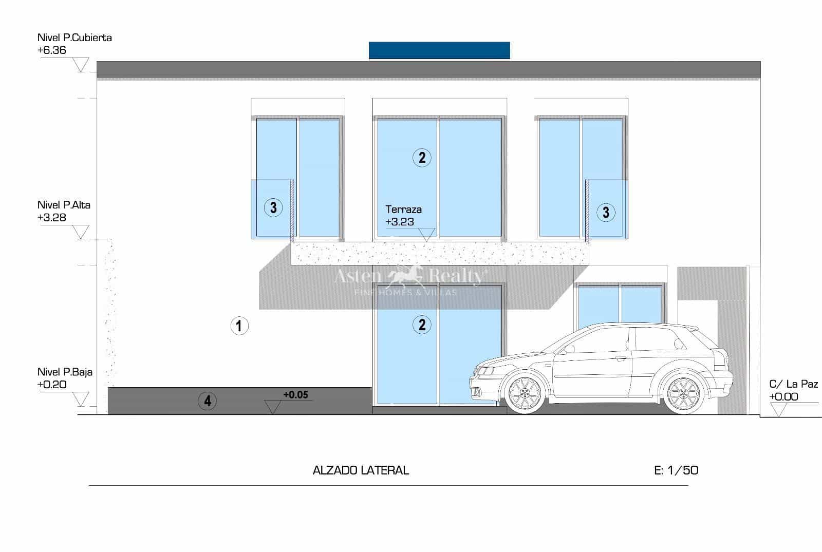 Byggetomt til salgs i Adeje - € 225 000 (Ref: 9553039)