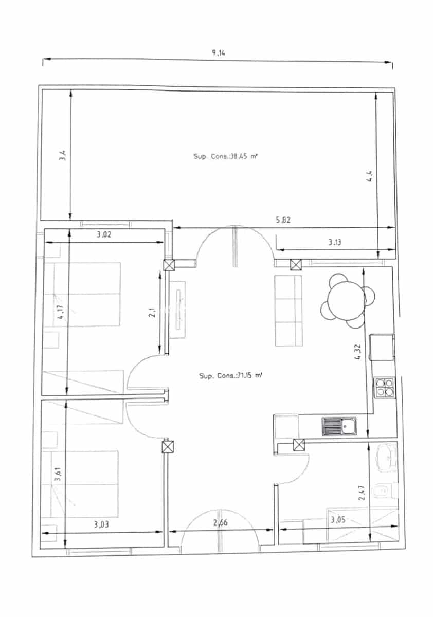 2 chambre Appartement à vendre à Callao Salvaje avec piscine - 420 000 € (Ref: 9566447)