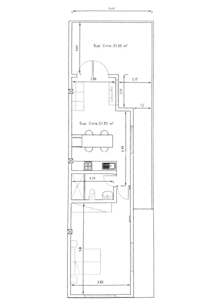 1 soveværelse Lejlighed til salg i Callao Salvaje med swimmingpool - € 350.000 (Ref: 9570201)