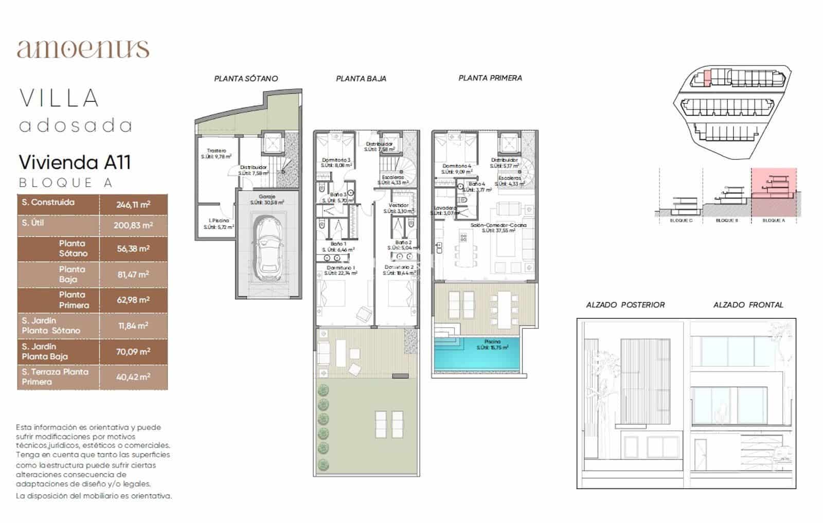 4 camera da letto Casa in vendita in Callao Salvaje con piscina garage - 1.552.300 € (Rif: 9603356)