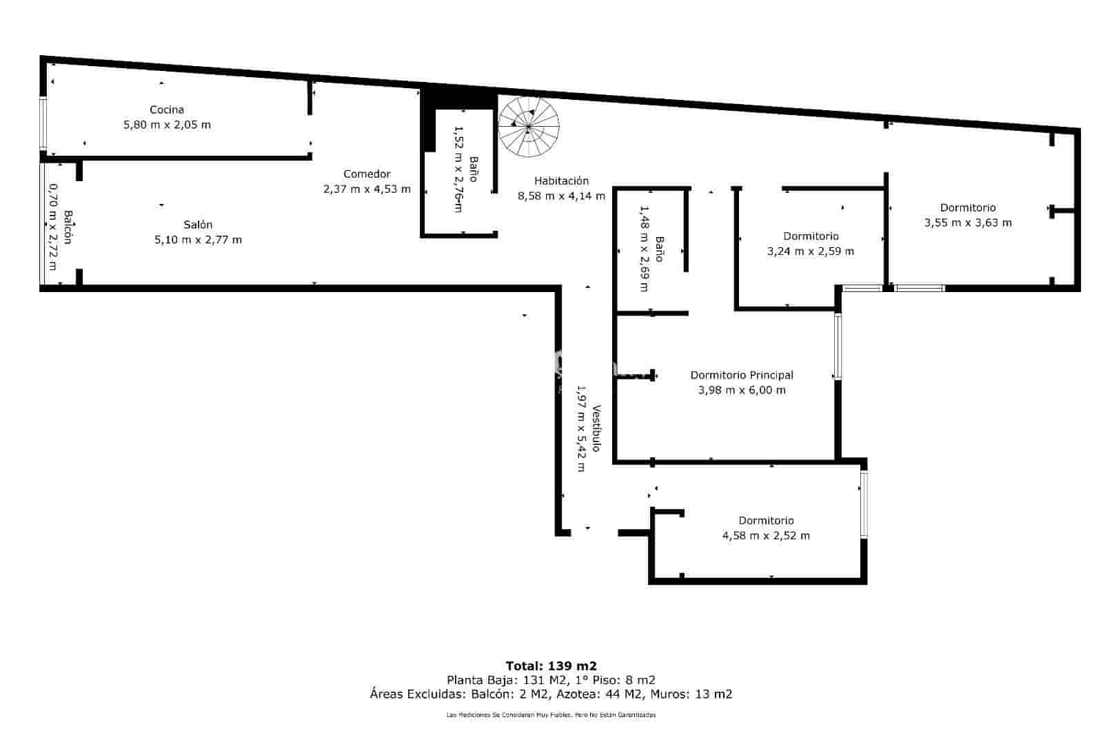 4 bedroom Penthouse for sale in San Cristobal de La Laguna with garage - € 348,000 (Ref: 9772449)