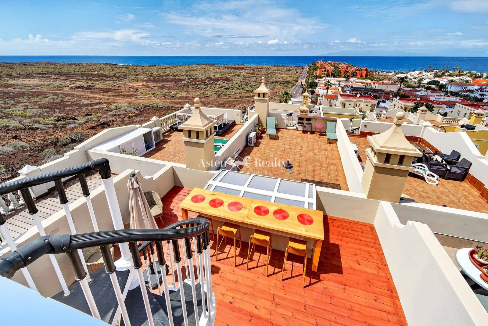 1 slaapkamer Penthouse te koop in Palm-Mar met zwembad garage - € 435.000 (Ref: 9782143)