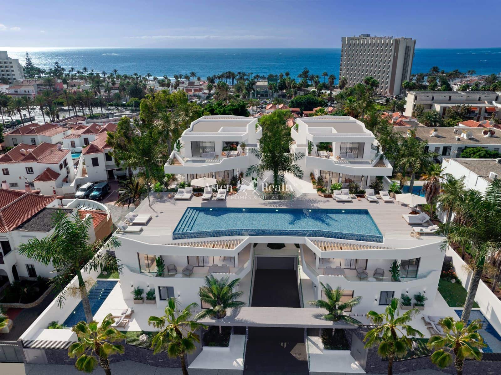 2 soveværelse Lejlighed til salg i Playa de las Americas med swimmingpool garage - € 1.320.065 (Ref: 9795083)