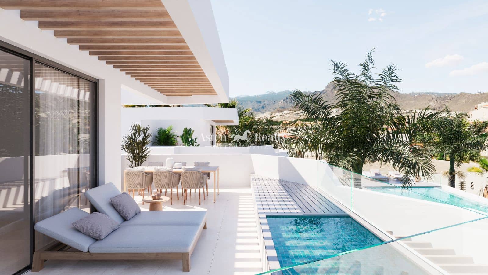 1 soveværelse Lejlighed til salg i Playa de las Americas med swimmingpool garage - € 682.765 (Ref: 9795084)