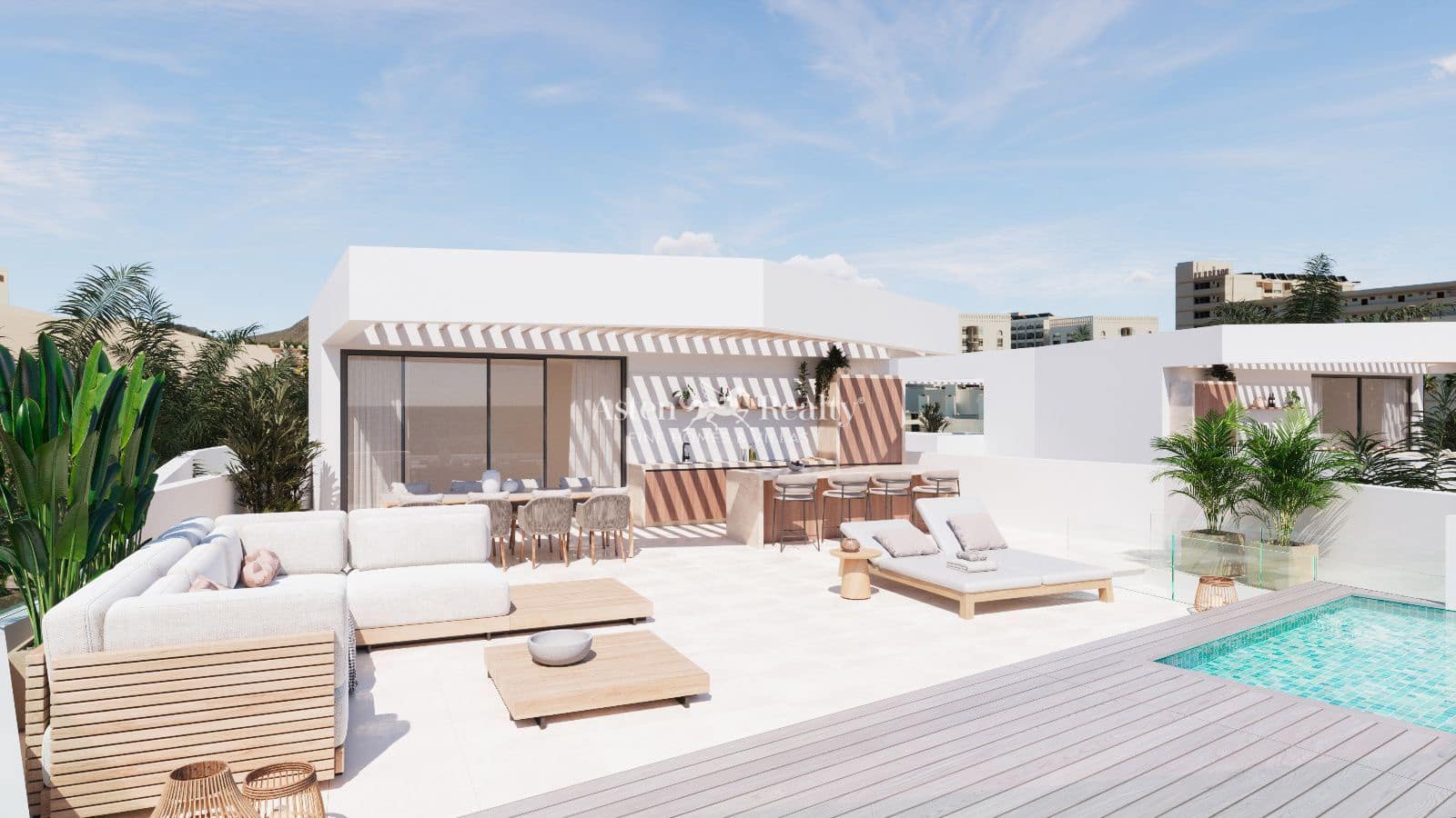 1 soveværelse Lejlighed til salg i Playa de las Americas med swimmingpool garage - € 682.765 (Ref: 9795084)