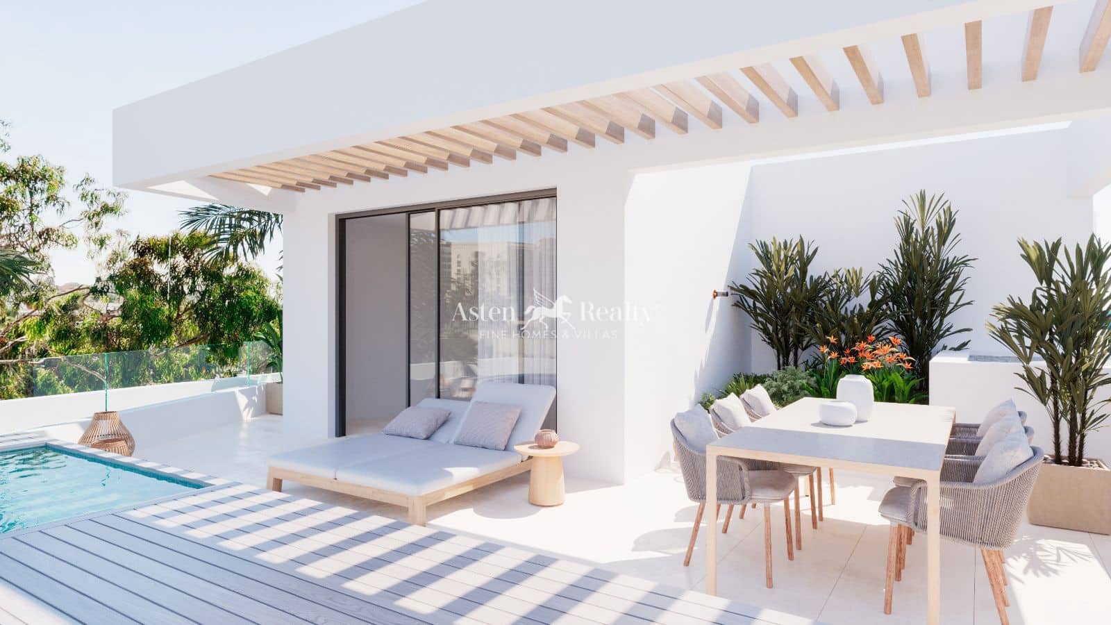 2 makuuhuone Asunto myytävänä paikassa Playa de las Americas mukana uima-altaan 
autotalli - 854 310 € (Ref: 9797761)