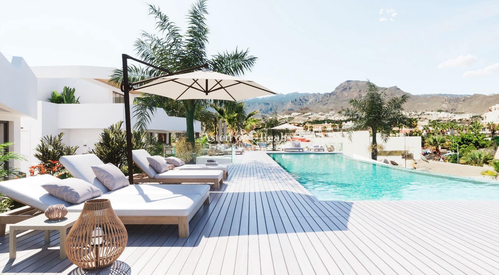 2 makuuhuone Asunto myytävänä paikassa Playa de las Americas mukana uima-altaan 
autotalli - 854 310 € (Ref: 9797761)