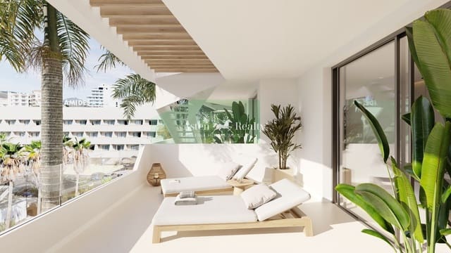 1 soverom Penthouse til salgs i Playa de las Americas, Arona med svømmebasseng garasje - € 1 288 974 (Ref: 9797763)