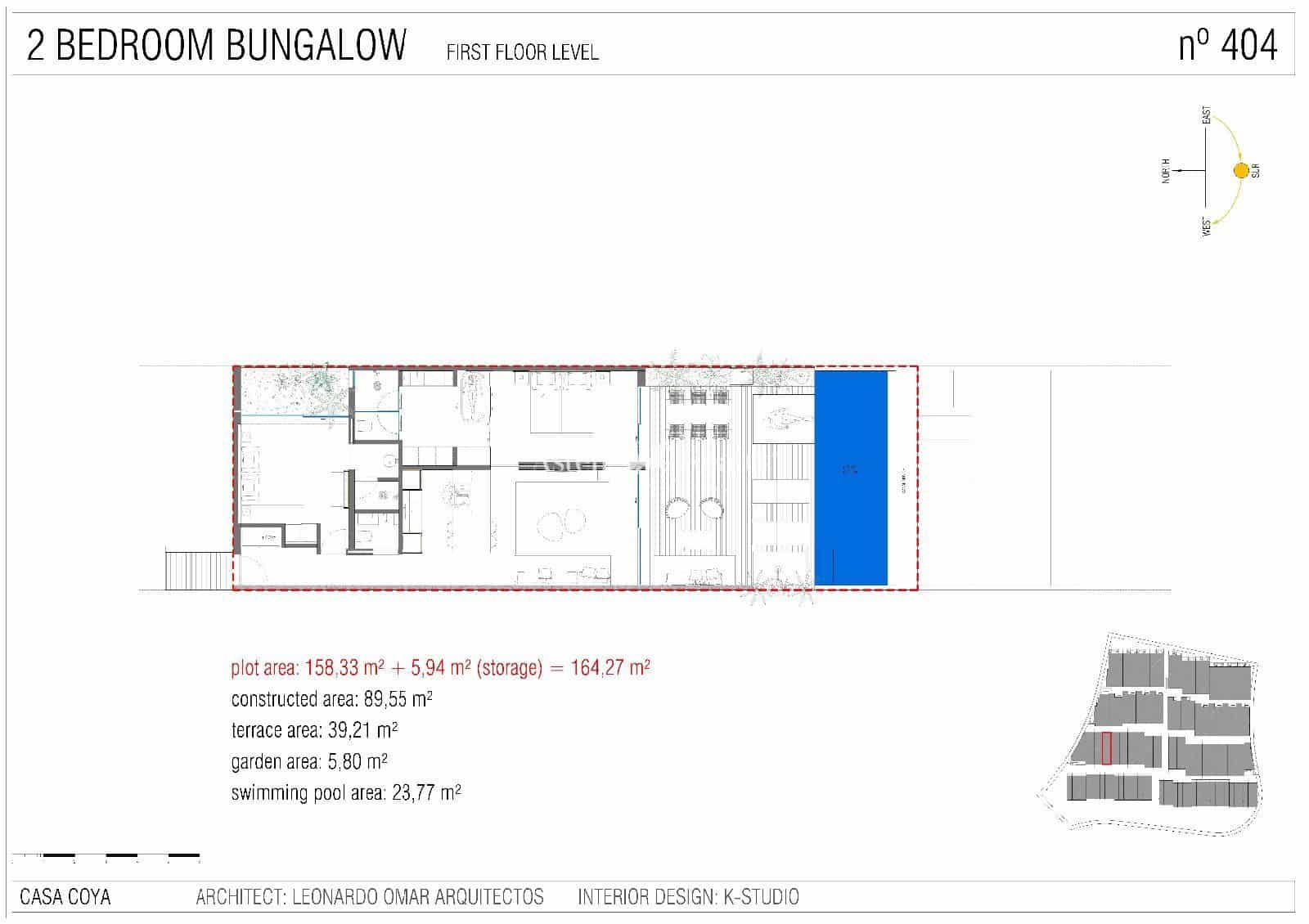2 soverom Bungalow til salgs i La Caleta Adeje med svømmebasseng garasje - € 1 125 000 (Ref: 9902471)
