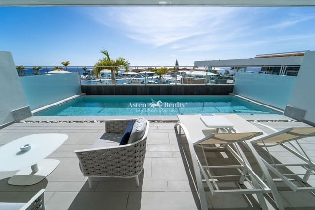 2 Zimmer Wohnung zu verkaufen in La Caleta Adeje, Adeje mit Pool Garage - 1.095.000 € (Ref: 9909761)