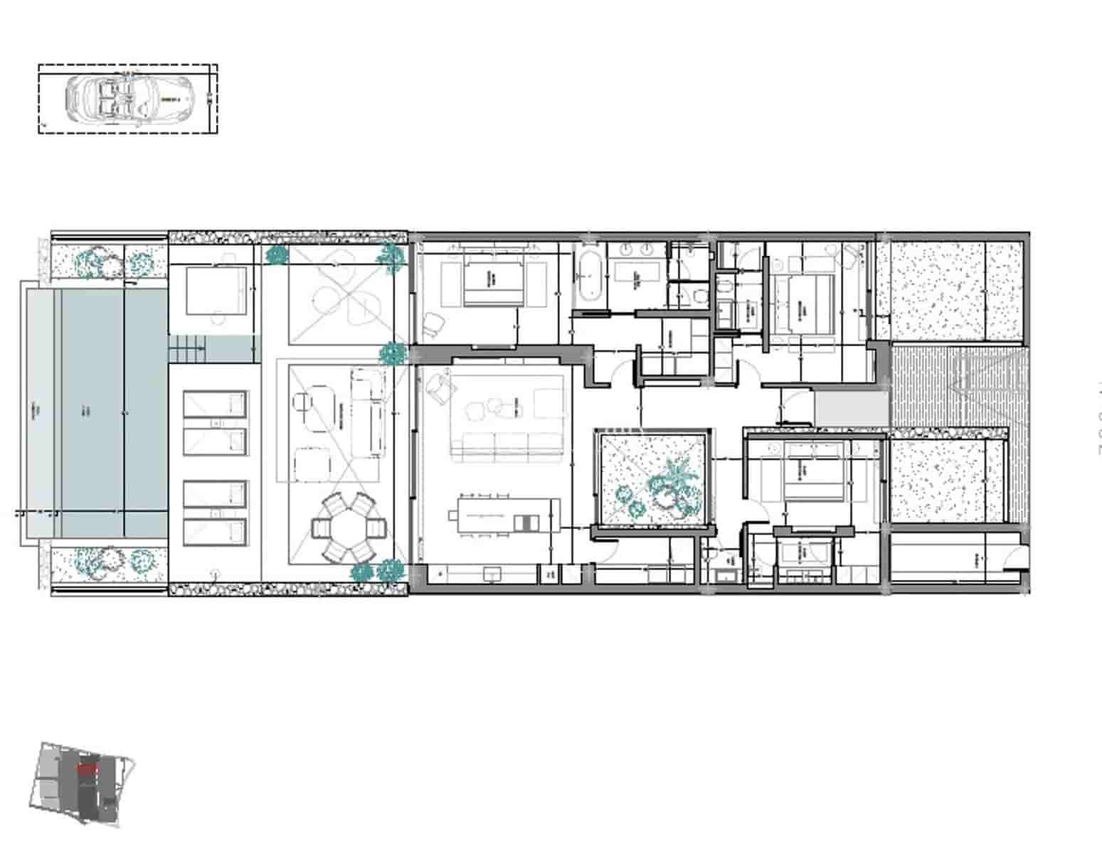 3 bedroom Townhouse for sale in La Caleta Adeje with pool garage - € 2,200,000 (Ref: 9918906)