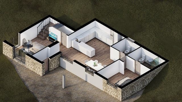 3 bedroom Finca/Country House for sale in Càlig with pool - € 392,000 (Ref: 7288949)