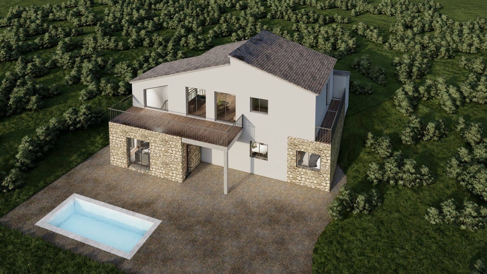 3 soveværelse Finca/Landehus til salg i Calig med swimmingpool - € 392.000 (Ref: 7288949)