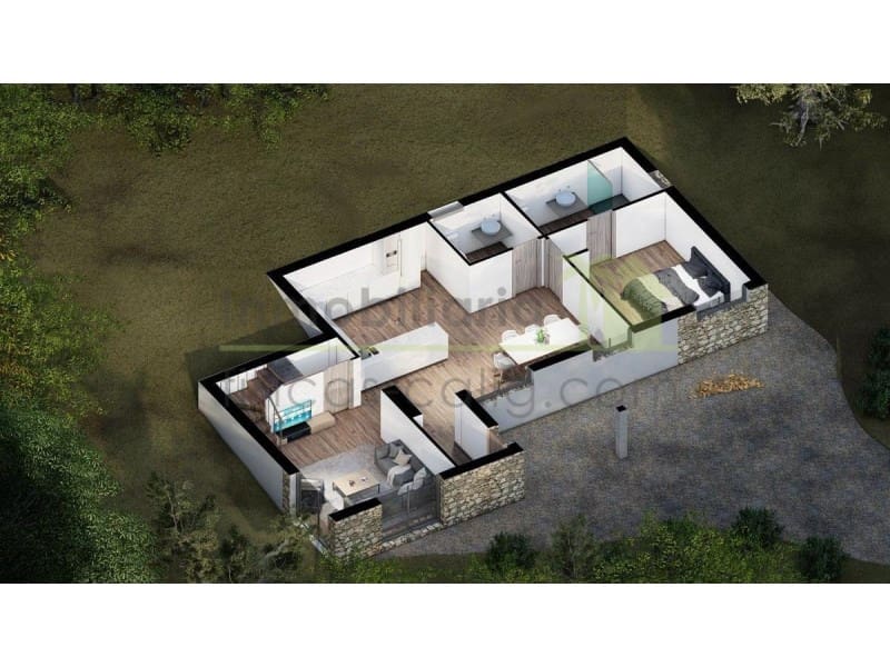 3 soveværelse Finca/Landehus til salg i Calig med swimmingpool - € 392.000 (Ref: 9568923)