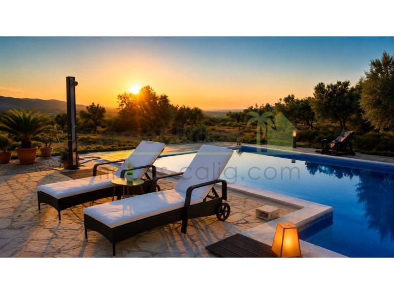 Finca/Casa Rural de 3 habitaciones en Càlig en venta con piscina garaje - 590.000 € (Ref: 9568933)