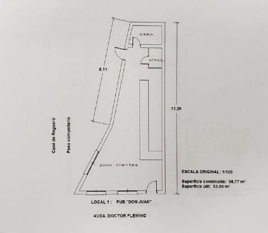 Boutique à vendre à Sant Antoni de Portmany - 285 000 € (Ref: 7611192)