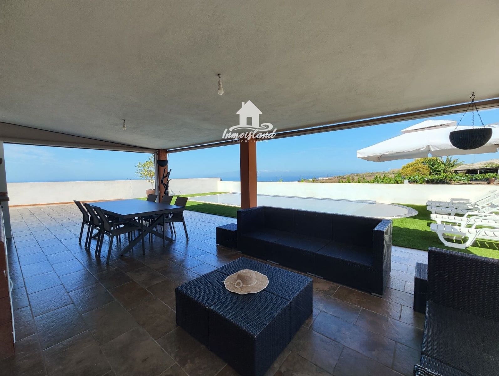 3 quarto Moradia para arrendar em Piedra Hincada com piscina garagem - 3 000 € (Ref: 10181737)