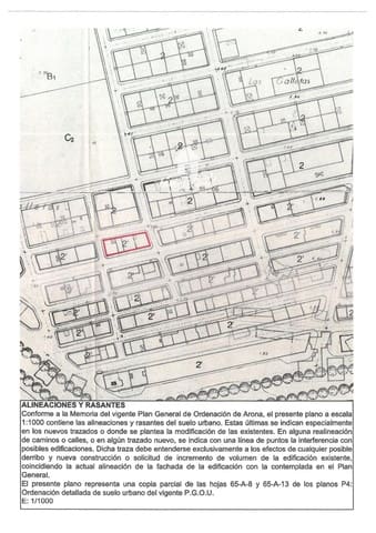 Tomt till salu i Arona - 155 000 € (Ref: 9669631)