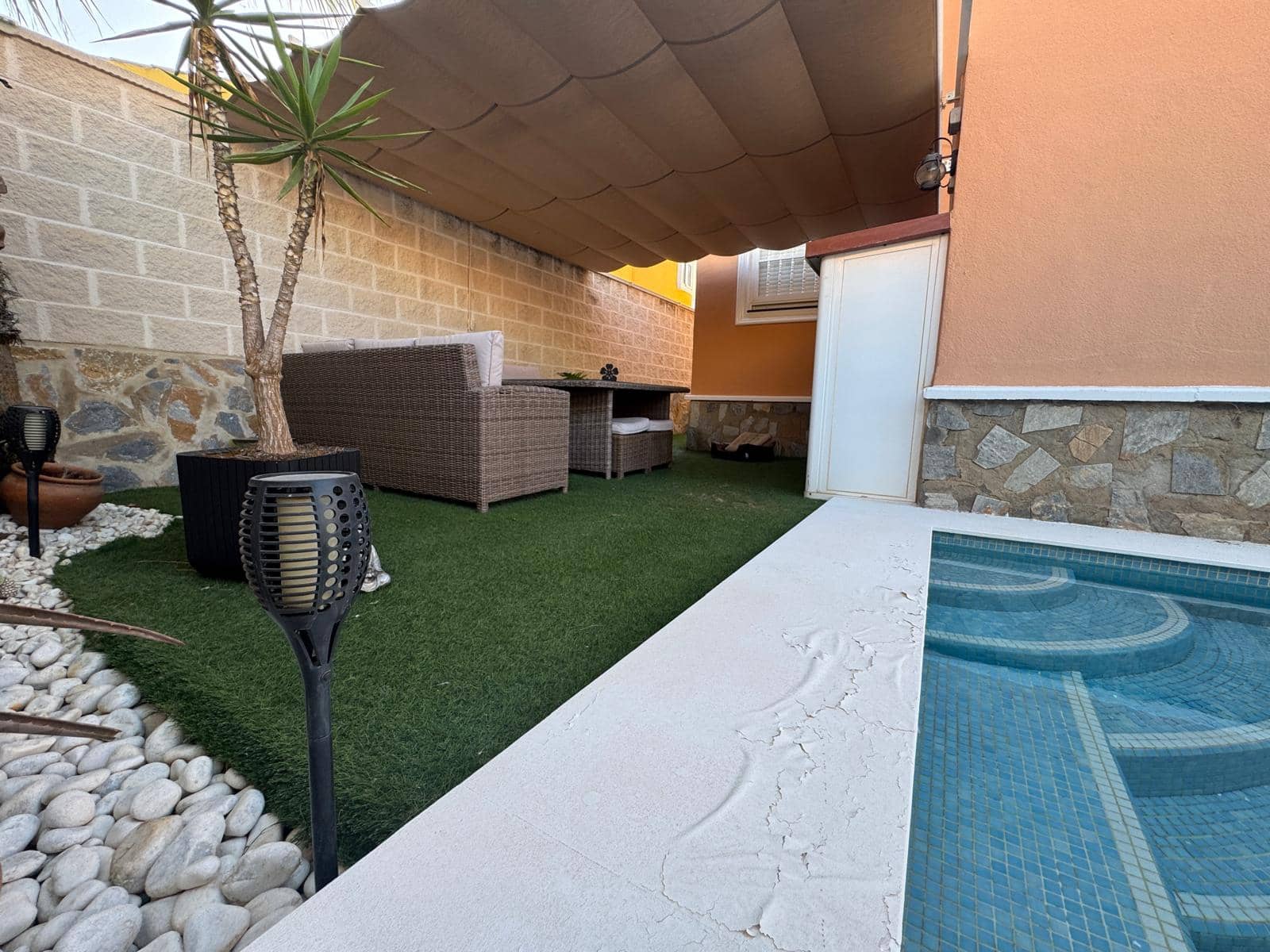 2 chambre Villa/Maison à vendre à Playa Flamenca avec piscine - 365 000 € (Ref: 10154273)