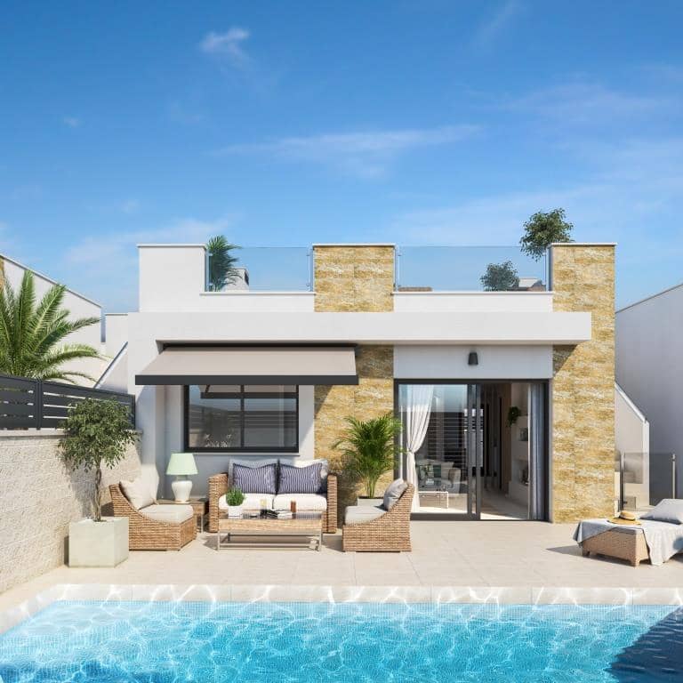 3 soverom Villa til salgs i San Fulgencio med svømmebasseng garasje - € 395 000 (Ref: 10163489)