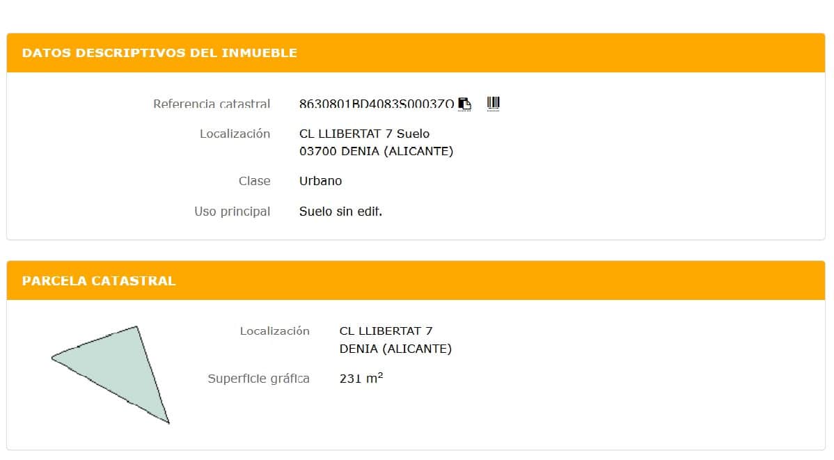 Tomt till salu i Denia - 498 000 € (Ref: 9279798)