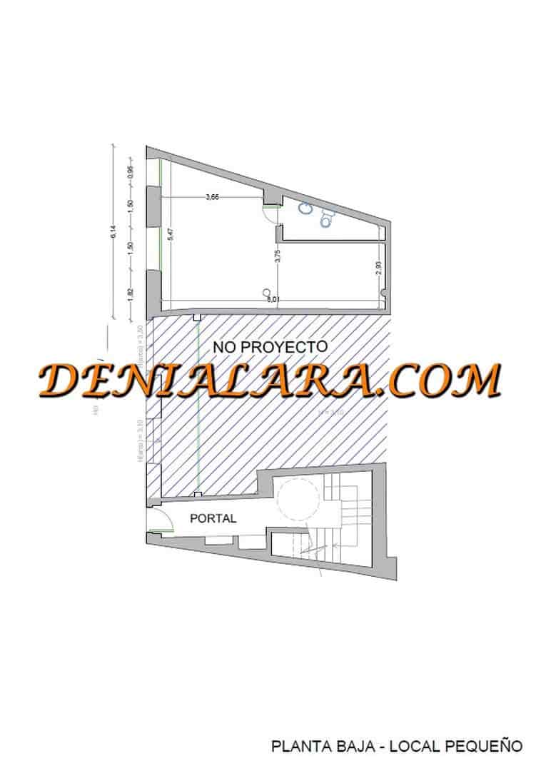 Commerciale in vendita in Denia - 114.999 € (Rif: 9447322)