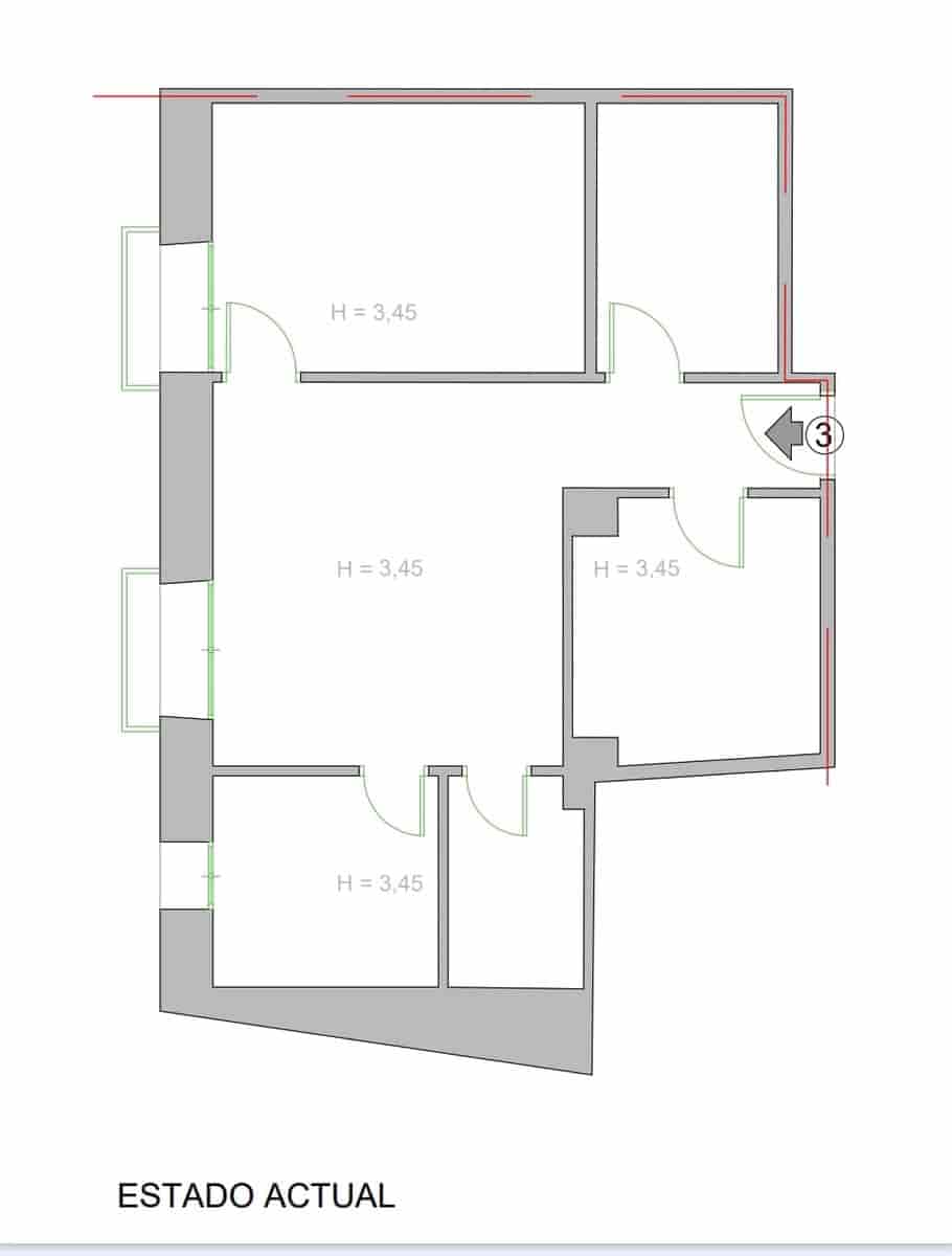 1 makuuhuone Asunto myytävänä paikassa Denia - 170 000 € (Ref: 9585051)